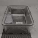 Prodigen Stainless Steel Cat Litter Box with Lid High Wall Sides Enclosure, Non-Sticky, Anti-Leakage, Easy Cleaning, with Cat Mat & Metal Scoop, 19.6" L x 14" W x 12" H