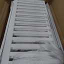 Delta Children Essex 4-in-1 Convertible Baby Crib, Bianca White with Natural Legs