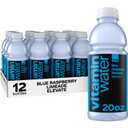 vitaminwater Blue Raspberry Limeade Elevate Nutrient Enhanced Water Beverage 20 oz. 12 pack