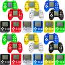 24Pcs Video Game Party Favors for Kids, Mini Game Keychain Arcade party favors Birthday Supplies Classroom Prizes for Boys and Girls