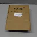 FUTEI Dark Coffee Flannel Throw Pillow Covers 20x20 Inch Set of 2,Soft Crushed Dimensional Textured Cushion Cases,Modern Home Decor for Couch Living Room