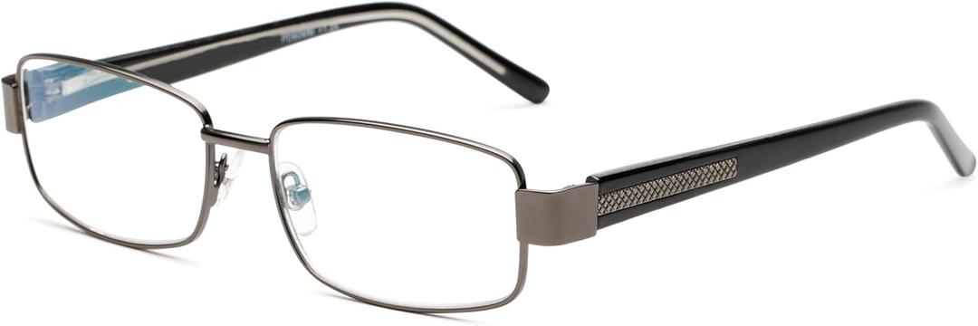 Foster Grant mens Wes Multifocus Reading Glasses Rectangular Reading Glasses, +1.75