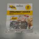 50 Pack Christmas Ornament Hooks – Great Ornament Hangers for Christmas Tree Decoration (Silver)