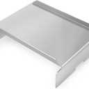 Heat Baffle for Pit Boss 820 850 1000 1020 700 Series Flame Tamer Pitboss Diffuser Deflector and more Wood Pellet Smoker Grill Replacement Parts Accessory under Flame Broiler Drip Tray (4" Height-12GA)