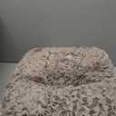  Dog & Cat Bed for Indoor Cats, 20in Calming Donut Bed (Camel)