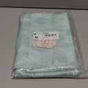 Smiry Rectangle Thanksgiving Tablecloth, 52x70 Inch Fall Waterproof Damask Table Cloth, Autumn Leaves Fabric Jacquard Table Covers for Harvest Parties, and Holiday Dinner, Turquoise