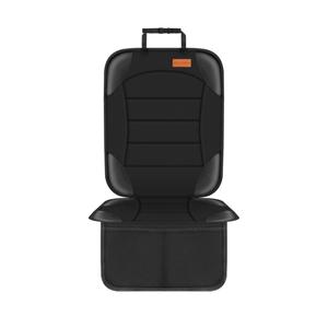 Siivton Car Seat Protector for Child Car Seat,Waterproof Car Seat Cover for Leather and Fabric Seats, 2 Mesh Pockets, Non-Slip Bottom,Thick Padding Cushion