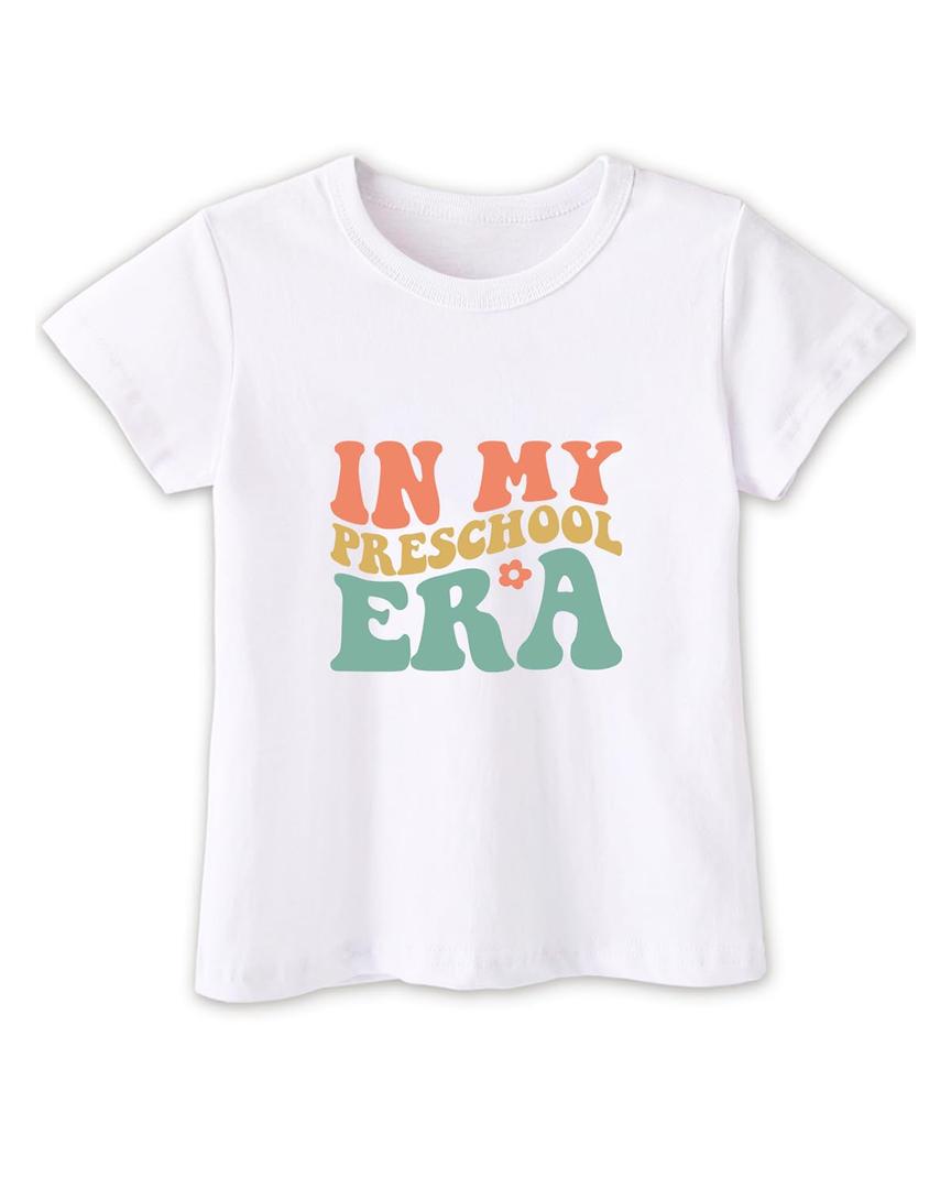 First Day of Preschool Shirt Pre K Shirts for Girls Boys Toddler Kids 2T 3T 4T Prek Cotton Tee 1st Day of Preschool Gift
