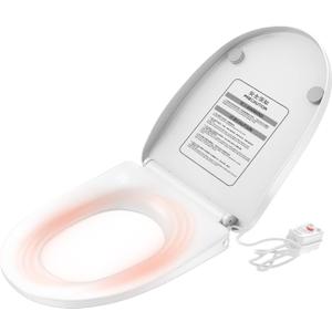 heated toilet seat heated bidet attachment for toilet bidet toilet seat heated slow lowering of the cover plate with night light heated toilet seats