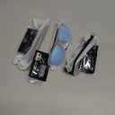 KALIYADI Polarized Sunglasses for Men, Lightweight Sun Glasses with UV Protection for Driving Fishing Golf ((3 Pack) Black/Ice Blue/Red)