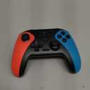 Wireless Switch Controller for Nintendo Switch/Switch 2/Lite/OLED Controller, Switch Controller with a Mouse Touch Feeling on Back Buttons, Extra Switch Pro Controller with Wake-up,Programmable, Turbo Function (Red+Blue)