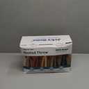 JET'S HOME Heated Blanket 50"x60" - ETL Certified Flannel Electric Blanket Machine Washable Heating Throw with 5 Heating Levels 3 Hours Auto-Off Warm Gift for Family (Blue)