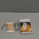 Twinkle Star 33ft 100LED Copper Wire String Lights Fairy String Lights 8 Modes USB Powered with Remote Control for Wedding Party Home Christmas Decoration, Warm White