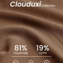 BAYDI Clouduxi Biker Shorts for Women 6" High Waisted Workout Gym Running Shorts Womens Buttery Soft Yoga Pants (Brown, S)