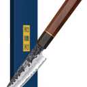 HOSHANHO Paring Knife 3.75 Inch Peeling knife, Razor Sharp Japanese High Carbon Steel Small Kitchen Knife, Hand Forged Fruit Knives for Peeling & Coring with Ergonomic Handle