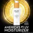 Olay Face Moisturizer, Complete with Sunscreen SPF 30, Fragrance-Free for Sensistive Skin, Broad Spectrum Sun Protection, Long-Lasting Hydration, Non-Comedogenic - Vitamin E & Aloe - 2.5 Oz - 2 Pack