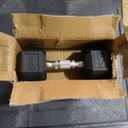 CAP Barbell 20 LB Rubber Coated Hex Dumbbell Hand Weight with Padded Grip - Pair | Comfort Grip