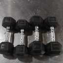 CAP Barbell Coated Dumbbell Weight | Multiple Options Pairs & Sets (50 lb - Set (10 lb x 2 & 15 lb x 2))