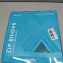 Vault X 12 Pocket Zip Binder, 480 Cards, Exo-Tec Material, 20 Side-Loading Pages (Teal)