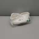 HZFTJOY Small Woven Rope Basket-Empty Gifts Basket with Bag and Ribbons,Cute Handle Organizer Box for Birthday/Baby Shower, Toy Storage, Nursery Organizing & Shelf Decor(White)