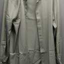 J.VER Men's Dress Shirts Solid Long Sleeve Stretch Wrinkle-Free Formal Shirt Business Casual Button Down Shirts, L