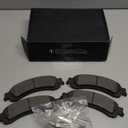 Rear Semi-Metallic Brake Pads Set for Chevy Silverado 1500 for GMC Sierra 1500 2001-2006, Suburban 1500 4WD, Tahoe 4WD, Yukon XL 1500 00-06, for Cadillac Escalade ESV EXT 4WD, (Not fit AWD)