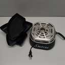 Nostalgia Tabletop Indoor Electric S'mores Maker - Smores Kit With Marshmallow Roasting Sticks and 4 Trays for Graham Crackers, Chocolate, and Marshmallows - Movie Night Supplies - Black