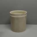 Creative Scents Rustic Luxe Small Bathroom Trash Can 1.53 Gal / 5.8L - Oval Bathroom Garbage Can Bin for Modern Farmhouse Decor - Small Waste Basket for Bathroom and Bedroom