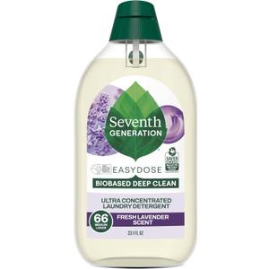 Seventh Generation EasyDose Laundry Detergent Fresh Lavender Ultra Concentrated Washing Detergent 23 oz