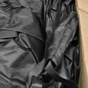 22 Ft Pool Cover, with Automatic Drain Round Pool Cover, One-Piece Quick Installation and Removal Above Ground Pool Cover, Preventing Waterlogging, UV Protected Solar Swimming Pool Cover (Black)