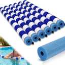 6 Pack Pool Noodles 52 Inch Foam Noodles Swim Jumbo Hollow Foam Large Swimming Decoration Pool Accessories for Swimming Floating Craft Projects Padding Bumper, 52 inches x 2.4 inches x 0.83 inches
