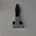 Anti-Theft Steering Wheel Lock with Alarm, Car Security Lock Universal Fit Any Brand Vehicle Truck, Heavy Duty Car Anti Theft Device with 2 Keys Stainless Steel Black