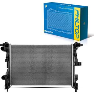 PHILTOP Aluminum Radiator Fit for 2015-2021 Renegade 2.4L, 2015-2022 ProMaster City, 2016-2018 500X 2.4L CU13533