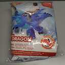 Spooktacular Creations Halloween Inflatable Costume, Riding an Ice Dragon, Riding Blow-up Dinosaur Suit for Themed Parties (Blue)