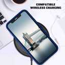 ZUSLAB Case Compatible with Apple iPhone 11 Pro Max Phone Silicone Gel Rubber Bumper Cover for iPhone 11 Pro Max Slim Thin Hard Shell Shockproof Full-Body Protective Case - Blue