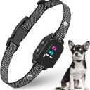 Anti-Bark Collar for Small Dogs, No Shock Anti Barking Collars with 7 Sensitivities, 3 Adjustable Modes Beep & Vibration, IP67 Waterproof - Effective & Humane, Premium Black
