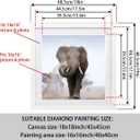 16x16 Diamond Painting Picture Frames 18x18 Diamond Art Frames Wood ,Display Pictures16x16 Inch 40x40 cm with Mat or 18x18 Inch45x45cm Without Mat, Diamond Embroidery Photo Frame Diamond Art