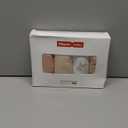 GLLQUEN BABY Muslin Swaddle Blankets 4-Pack Breathable Receiving Blankets (35" x 40") Soft Baby Blankets for Girls and Boys Newborn Essentials Muslin Burp Cloths Swaddle Wrap Baby Gift (Sun)