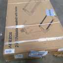 Acezoe Foldable Treadmill with 10% / 15% Incline, 3.0 HP Walking Pad with Handle Bar, 300 lb Capacity Treadmills for Home/Office, Under Desk Treadmill with App & Speaker, 0.6-10 MPH (Black Orange)