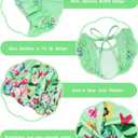 Goodstoworld Toddler Girl Dress for Kids Summer Beach Ruffle Tie Back Dresses for 2-8T (6-7 Years, A1-butterfly 04)