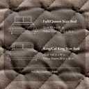 EverGrace Luxury Velvet Quilt Set King Size 3 Piece, Soft Cross-Stitch Velvet Comforter Set with Pillow Shams, Lightweight Coverlet Bedspread Bedding Set for All Seasons, Mushroom Brown