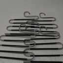 Trouser Rack 4 Pack 5-Tier Closet Organizer and Storage Hanger Wardrobe Steel Hanger Pants Storage Box Jeans, tie Loose Clothes (Black)