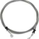 HIAORS 86" Stainless Braided Hydraulic Brake Hose Line for GY6 Kazuma Sunl Taotao Roketa Jonway Scooter Moped ATV Dirt Bike Go Kart Parts