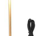 Cordless Table Lamps, 3 Color Rechargeable Lamps Dimmable Touch Bedside Lamp Battery Operated Lamp for Bedroom, Dining Room (Gold)