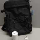 Vacuum Travel Backpack with Pump Women Personal Item Carry on Vacpack Backpacks Flight Approved 18x14x8 inches Men Laptop Waterproof Work Compression bags Casual Daypack Black Vacuum seal backpack