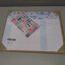 Calendar 2026-2027, Monthly Desk Calendar from July 2026 to December 2027, 15" x 12", Large Desktop Calendar Monthly, Perfect for Home or Office, Apricot with Desk Mat