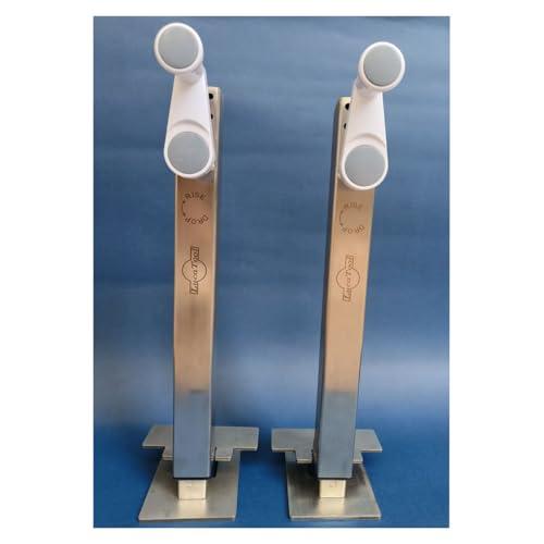 Quick-Lift Construction Jacks, Hand Lifting Jack Tool for Furniture Appliances and More, Lift Capacity 400 lbs, Pack of 2