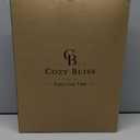 Cozy Bliss Cooling Blanket for Hot Sleepers Queen Size, Q-Max 0.45 Cooling Comfort, Cold Blankets for Night Sweats Sleeping, Ultra-Cool Lightweight Breathable Summer Blanket for Bed, Mint Green