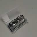 Bifocal Reading Glasses Women Men Clear Top Blue Light Blocking Computer Readers Wide Full Frame Cheaters Eyeglasses (Black & Clear Grey)