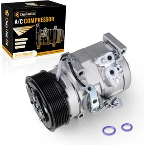 A/C Compressor with Clutch Compatible with Toyota Tundra V8 5.7L 2007-2020, Tundra V8 4.6L 2010-2019 88320-0C130